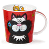 Dunoon Fine Bone China Large Mug: Big Cats