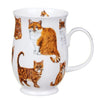 Dunoon Fine Bone China Mug: Suffolk Cats Ginger Tabby