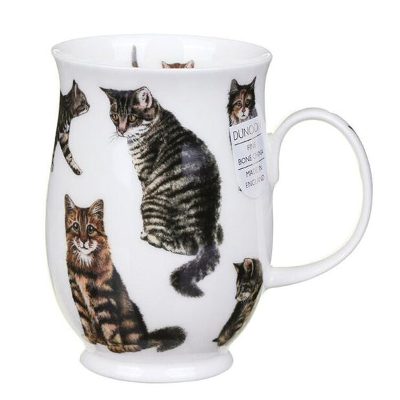 Dunoon Fine Bone China Mug: Suffolk Cats Tabby