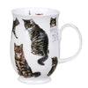 Dunoon Fine Bone China Mug: Suffolk Cats Tabby