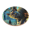 New Designs! Lisa Parker Magic Cats Set 4 Coasters