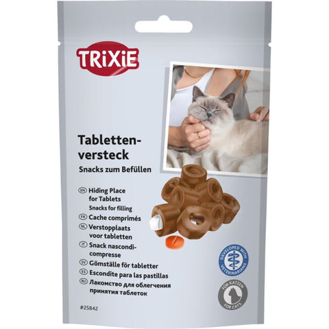Trixie Pill Pockets - Chicken Cat Treats with Hiding Place for Tablets, 50g