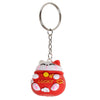 Maneki Neko Lucky Cat 3D PVC Keyring