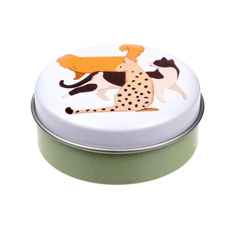 Feline Fine Cats Lip Balm in Tin 4 Yummy Flavours