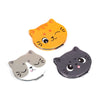 Beans & Co Cat Face Leatherette Compact Mirror - 3 Designs
