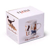 Feline Fine Large Porcelain Mug & Coaster Lid set