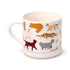 Feline Fine Large Porcelain Mug & Coaster Lid set