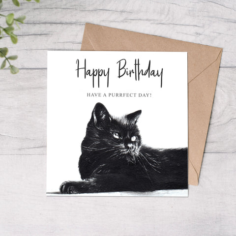 Marie Brown Happy Birthday Greetings Card - Monty