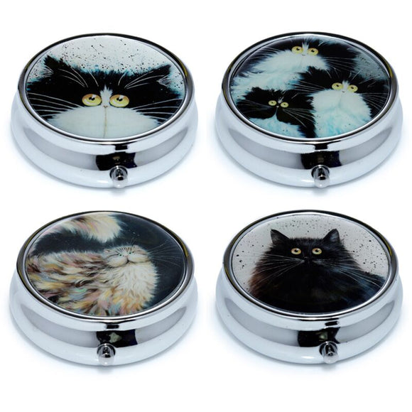 Kim Haskins Cats Pill Box - 4 Designs