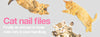 Purrfect Nails Cat Shaped Double Sided Nail File