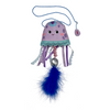 KONG Cat Teaser Toy Catnip Crinkle Jellyfish