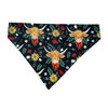 Handmade Cat/Dog Over the Collar Bandana Floral Highland Cow