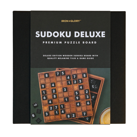 Sudoku Deluxe Luxury Wooden Puzzle Board & Tiles