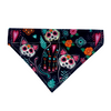 Handmade Cat/Dog Over the Collar Bandana Sugar Skull Cats