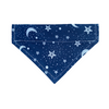 Handmade Cat/Dog Over the Collar Bandana Moon & Stars