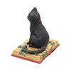 'Eclipse' Head Painted Wiccan Black Cat Figurine