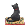 'Eclipse' Head Painted Wiccan Black Cat Figurine