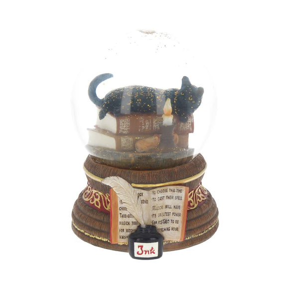 *Lisa Parker Witching Hour Cat Snow Globe*