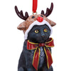 Lisa Parker Reindeer Cat Hanging Ornament