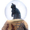 *Lisa Parker Spirits of Salem Cat & Skull Snow Globe*