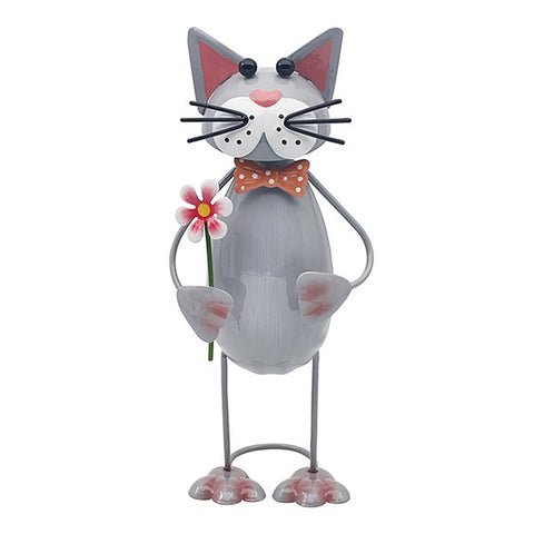 Bright Eyes Indoor/Outdoor Thin Cat Ornament