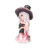 *Rosa Figurine Witch Black Cat Ornament 15cm*