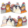 Emma Ball Cats in Hats Two Fold Greetings Card