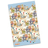 Emma Ball Kittens in Mittens Large Cotton Tea Towel