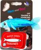 Hem and Boo Catnip Fish and Sardine Pillow Toy
