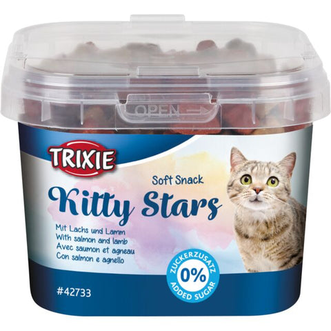 Trixie Soft Snack Kitty Stars with Salmon & Lamb 140g