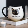 Magic, Coffee & Cats Rounded Mug in Gift Box