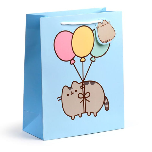 Pusheen the Cat Balloons Gift Bag - Large