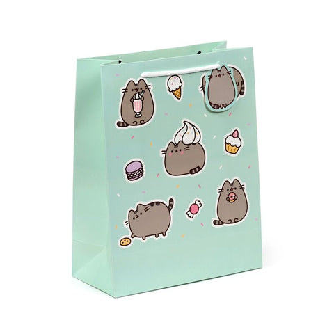 Pusheen the Cat Green Gift Bag - Large