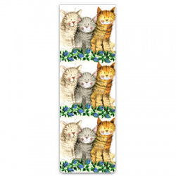 Alex Clark Magnetic Cat Bookmark - Three Amigos