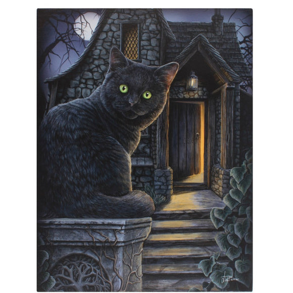 Lisa Parker What Lies Within Canvas Cat Plaque