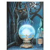 Lisa Parker The Witches Apprentice Canvas Cat Plaque