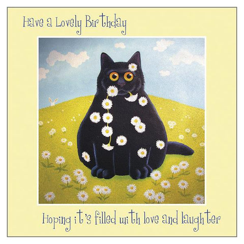 Vicky Mount Cat Greetings Card - Birthdaisy