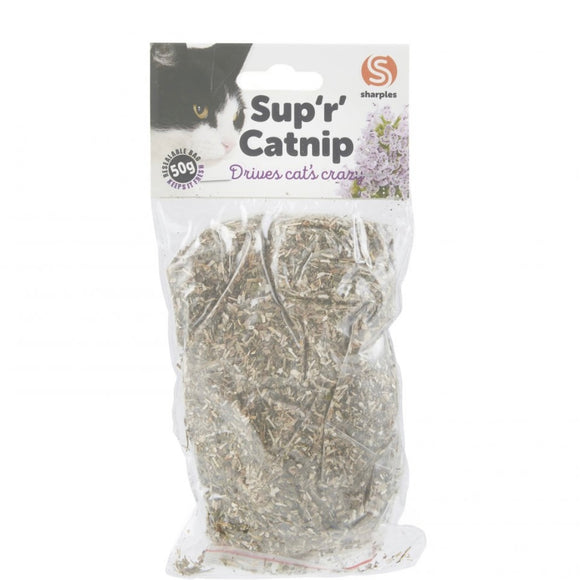 Sharples Sup’r’ Catnip Dried Leaves 50g