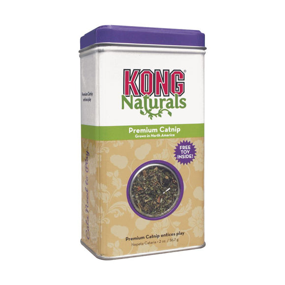 KONG Naturals Premium Organic Catnip Leaves, 56.7g