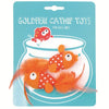 Cute Goldfish Catnip Cat Toys - Pack of 2