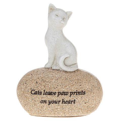 Pebble Cat: Cats leave pawprints on your heart