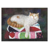 Kim Haskins Dotty on Quilts Cat Greetings Card