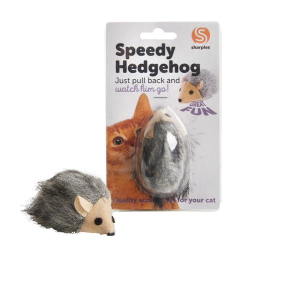 Sharples Speedy Hedgehog Cat Activity Toy