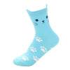 Ladies Cotton Cat Socks with Ears! 5 Colours