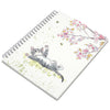 Paper Shed Spiral Bound A6 Lined Notebook - Tabby Cat
