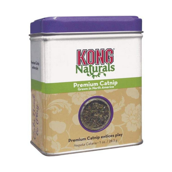 KONG Naturals Premium Organic Catnip Leaves, 28.3g