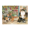 Lesley Anne Ivory Cat Greetings Card - Agneatha