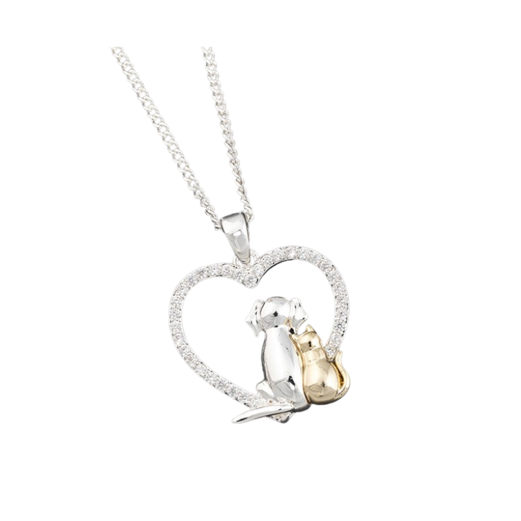 Best friend necklace 2025 for dog and owner