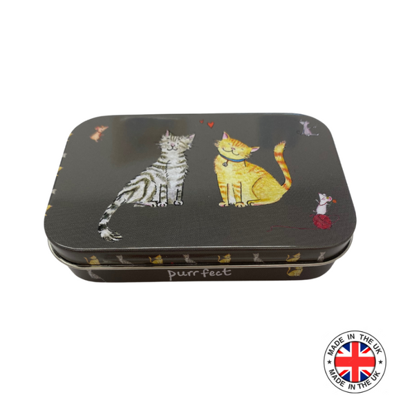 Purrfect Cats Tin with Luxury Peppermint Sweets