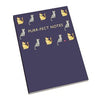 Purr-fect Notes Soft Cover Cat Notebook - Blue